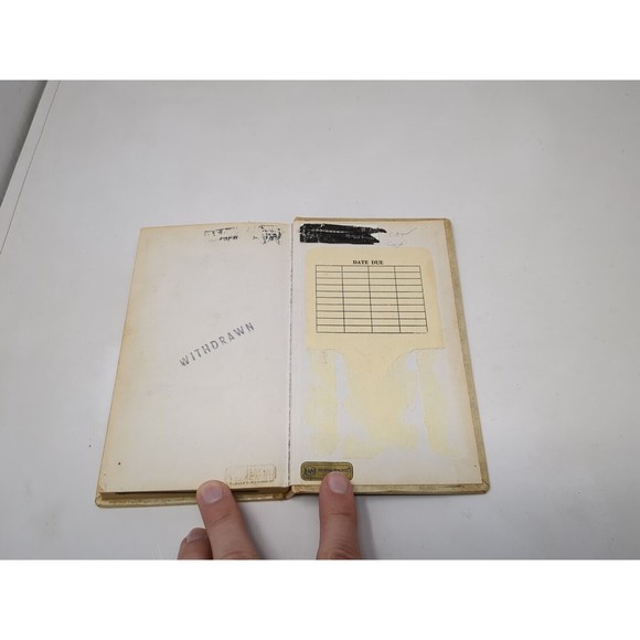 Doc Anderson The Man Who Sees Tomorrow Psychic Hardcover Book 1970 Library VTG - Picture 12 of 12